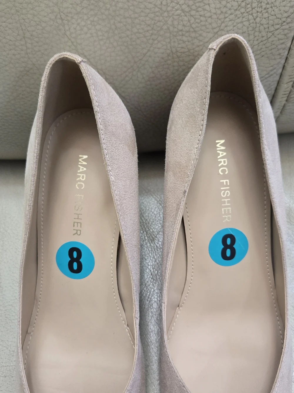 Marc Fisher Pointed Toe Suede Pumps